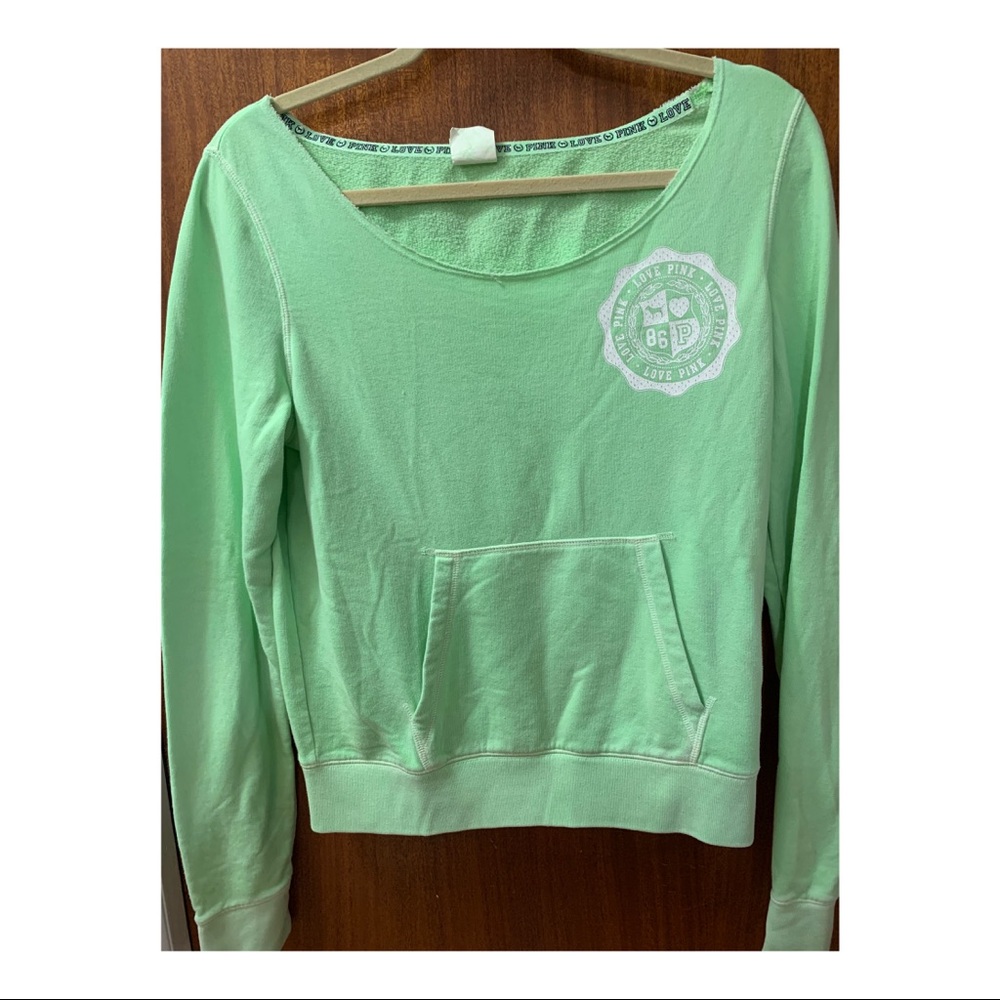 Lime Green VS PINK Sweatshirt